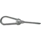 AMAZONAS Haken-Set Jumbo für Hängematte 2 Stück Stahl Silber