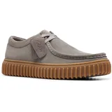 CLARKS Shoes Torhill Lo Schuhe - Grey Suede - EU 42 1/2