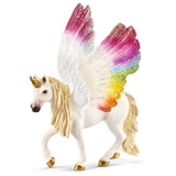 Schleich Spielwelt Geflügeltes Regenbogeneinhorn Stute, 15 x 18 cm
