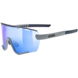 Uvex sportstyle 236 Set Multisportbrille Unisex Halbrandlos Grau