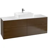 Villeroy & Boch Waschtischunterschrank 4 Auszüge 160 x 60,3 cm Braun