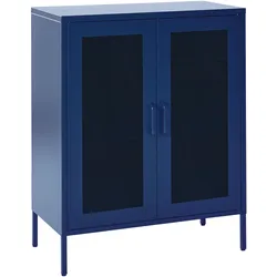 Schrank WAKATIPU Metall Marineblau