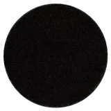 RugsX Badteppich Schwarz Ø 100 cm