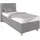 Westfalia Schlafkomfort Boxspringbett 90 x 200 cm H2 Grau