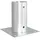 vidaXL Runder Bodenanker 12 Pcs Silber 15 X 15 X 15 Cm Metall