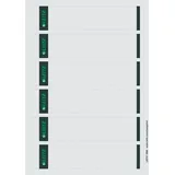 Leitz Rückenschilder 16862085 grau 39 x 192 mm 150 Blatt