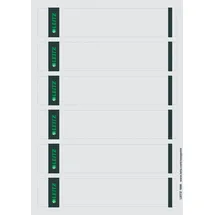 Leitz Rückenschilder 16862085 grau 39 x 192 mm 150 Blatt