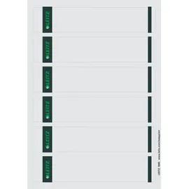 Leitz Rückenschilder 16862085 grau 39 x 192 mm 150 Blatt