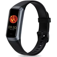 Zeacool Fitness Tracker Smartwatch Herren Damen, IP68 Wasserdicht Fitnessuhr, Aktivitätstracker mit 24h Herzfrequenz, Schlaf, Blutdruck Monitor Schrittzähler Uhr Sportuhr für iOS Android (Schwarz)