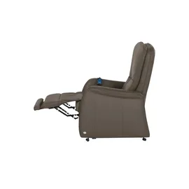 HIMOLLA Fernsehsessel 7568 Leder 83 x 114 x 93 cm Braun mit Relax-Funktion