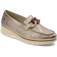 Goldene Halbschuhe Maciejka Modische Damenschuhe, 37