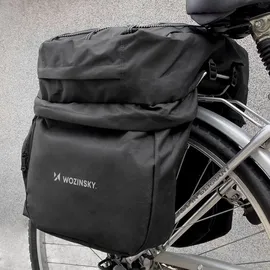 wozinsky Gepäckträgertasche 60 l schwarz