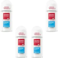Hidrofugal Deo Roll-on CLASSIC Starker Anti-Transpirant Schutz 4 x