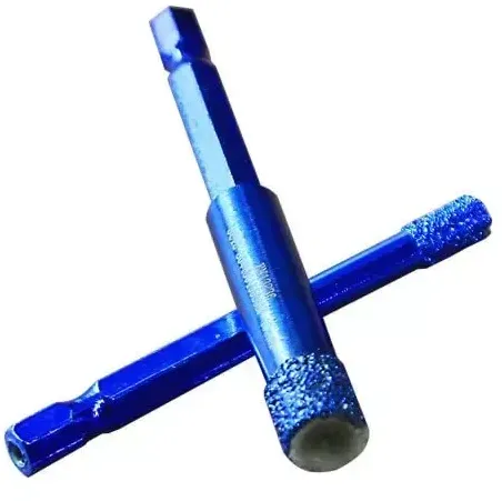 Diamantbohrkrone: Trocken- und Nassbohrkrone mit Bitaufnahme, versch. Durchmesser - Art. / Durchmesser: 50232 / 10 mm