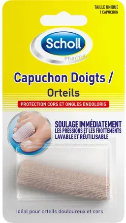 Scholl Fingerschutz/ Zehenschutz Waschbar Und Wiederverwendbar 1 Stück