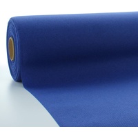 Sovie HORECA Linclass Airlaid Tischdeckenrolle Royalblau - Tischdecke 120cm x 25m - Einfarbige Papiertischdecke Rolle - Ideal für Party & Hochzeit