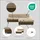 DOMO collection Ecksofa DOMO COLLECTION "100031 234x157 cm, kompakt, komfortabel & bequem, L-Form", beige (beige, braun), B:234cm H:80cm T:157cm, 90% Polyester, 10% Acryl, Sofas, Ecksofa, whlw. mit Bettfunktion und Armteilverstellung