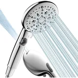 luxuskollektion Duschkopf mit Schlauch und 7+2 Strahlarten, Stoppfunktion