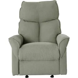 Relaxsessel LA-Z-BOY, bunt (reed grün tbg 323), B:82cm H:103cm T:92cm, Teddyfleece TBG (100% Polyester), Sessel, inkl. Rücken- und Fußverstellung mit Trafo, Akku oder manuell