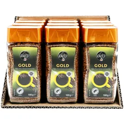 Cafet Instantkaffee Gold 100 g, 12er Pack