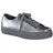 Plateau-Sneaker Silber Damen 38