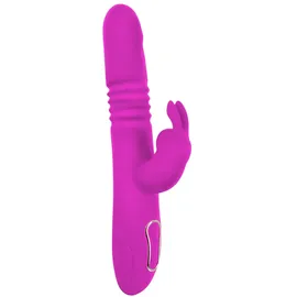 Sweet Smile Rabbitvibrator „Thrusting Pearl“ mit Stoßfunktion und Rotation, pink