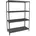 Simonclick Kellerregal Biegestelle 200 kg 4 Stk Stecken Anthrazit/Anthrazit