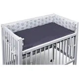 tiSsi Nestchen 90x50 cm / Universal Einlage für Stillbett, Tissi: Lion in grau 50 x 90cm | Gr.: onesize