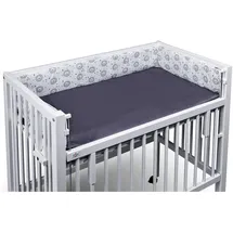 tiSsi Nestchen 90x50 cm / Universal Einlage für Stillbett, Tissi: Lion in grau 50 x 90cm | Gr.: onesize