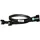 ICY Dock MB413L-B Teil/Zubehör für Datenspeichergerät Kabel MCIO 8i-> 2x MCIO x4 SFF-TA-1016 - schwarz, 50cm