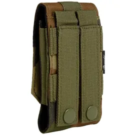Brandit Textil Brandit Erwachsene (Unisex) Molle Phone Pouch Medium Kleintasche, Woodland, Medium, M EU