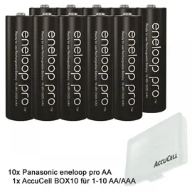 Panasonic Eneloop Pro AA 2500 mAh 10 St.