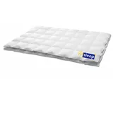 HANSKRUCHEN Daunendecke Pro Sleep Extra Leicht 135 x 200 cm - Weiß