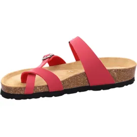 ROHDE Damen Zehentrenner Pantolette Alba 5594, Größe:38 EU, Farbe:Rot