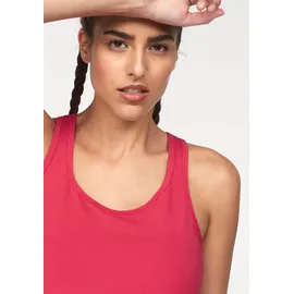 Eastwind Tanktop Packung, 3er-Pack, 3 Stk. Hüftlanger Schnitt im 3er-Pack, Gr. 44/46, schwarz, koralle, weiß, , 43061005-44