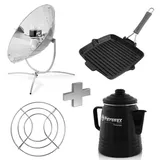 Spar-Angebot Solarkocher-Set Premium 14 für Grillbegeisterte Solargrill