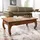 FineBuy Couchtisch Braun Massivholz 110 x 60 x 40 cm