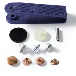 Prym Nähfrei-Druckknöpfe Anorak 15 mm verkupfert
