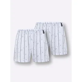 Witt Weiden Boxershorts schwarz/weiß 8 2er Pack