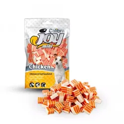 Calibra Joy Dog Mini Chicken & Cod Sandwich Futter 70 g