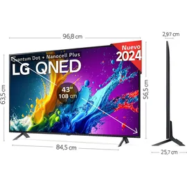 LG 43QNED80T6A 43" 4K QNED Smart TV