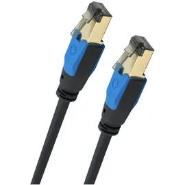 Oehlbach D1C19358 RJ45 Patchkabel CAT 8.1 15.00 m Schwarz 1 St.