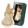 Krebs Glas Lauscha Weihnachtsornament Engel mit Laterne«, gold, Material Glas