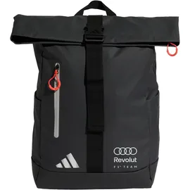 adidas AUDI REVOLUT F1 TEAM ROLL TOP HYBRID RUCKSACK Schwarz