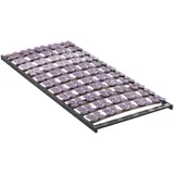 Novel Tellerlattenrost, Holz, Birke, Buche,Buche, massiv, Schichtholz, 5-Zonen, 100x200 cm, Austria Gütezeichen, Made in Austria, Federholzleisten verleimt, Tellerauflagen, nicht verstellbar, alternative Größen erhältlich, Schlafzimmer, Lattenroste, Lattenrost starr