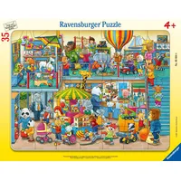 Ravensburger Kinderpuzzle 35 Teile - Tierischer Spielzeugladen