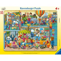 Ravensburger Kinderpuzzle 35 Teile - Tierischer Spielzeugladen