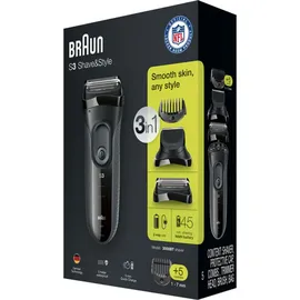 Braun Series 3 Shave & Style 300BT schwarz