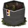 GARANTIA Stony L 75 75 x 40 x 80 cm Grau