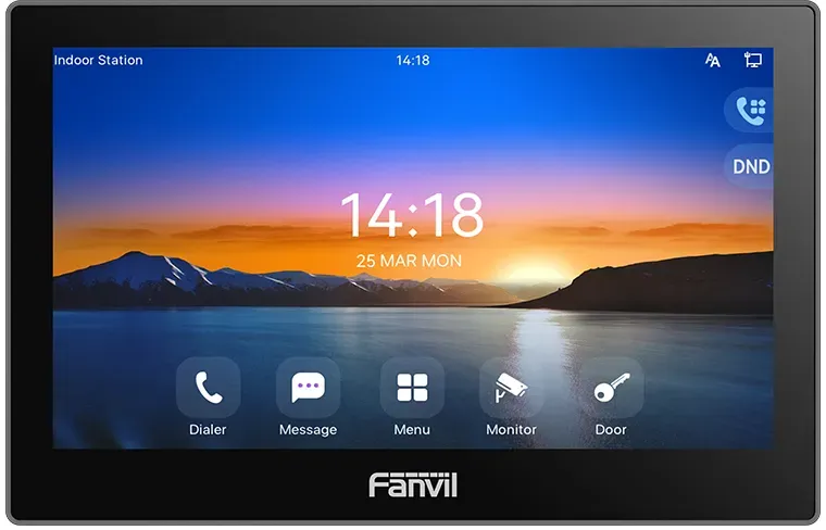 Fanvil i504, 17,8 cm (7"), LCD, 1024 x 600 Pixel, Kapazitiv, 1920 x 1080 Pixel,